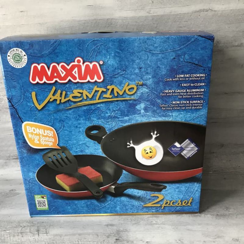 Wajan Teflon 1 set Maxim