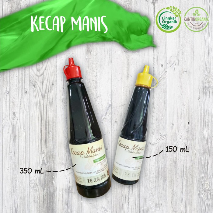 Lingkar organik kecap manis 150ml / 350ml / Kecap Manis Lingkar Organik