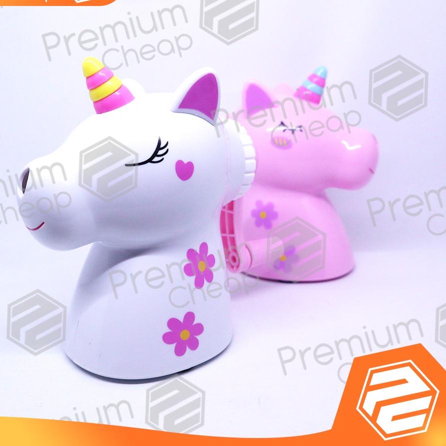 

New! 1 PC Serutan Pensil Putar Unicorn Xiaolingjing Sharpener