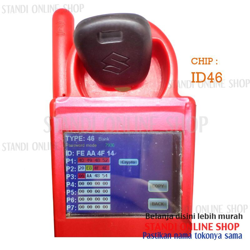 Kunci Immobilizer Chip Immobiliser Suzuki Swift SX-4 Ertiga Carry