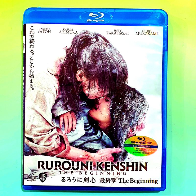 KASET BLU RAY FILM RUROUNI KENSHIN THE BEGINNING - FILM SAMURAI TERLARIS - FILM ACTION JEPANG TERPOP