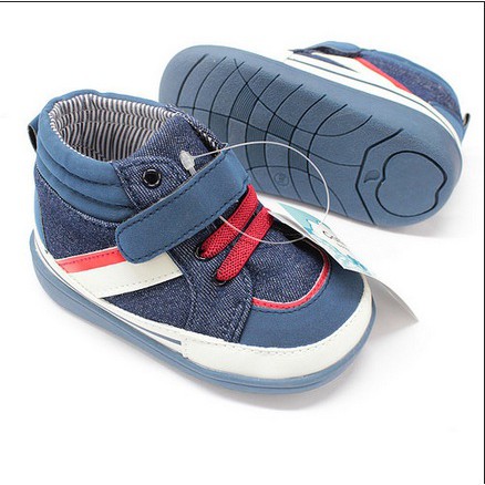 Walker Shoes Catell Love Jeans Navy Blue / sepatu bayi anak