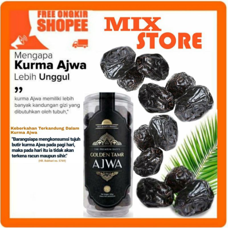 

Kurma Ajwa Madinah - Kurma Nabi - Kurma Special Nabi Muhammad - Kurma Ajwa Aliyah
