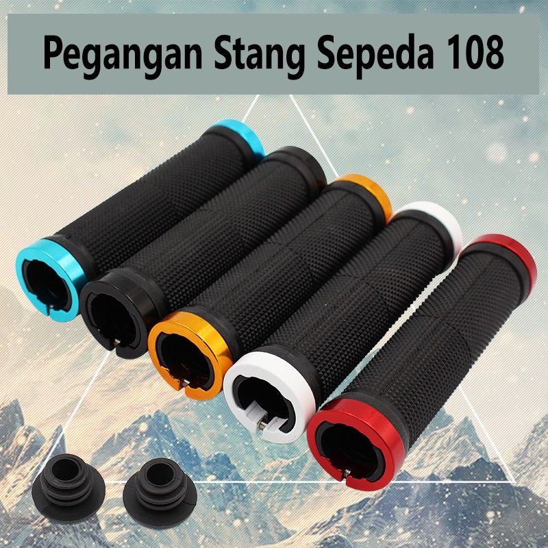 Pegangan Stang Sepeda Gunung Karet Anti Slip (108)