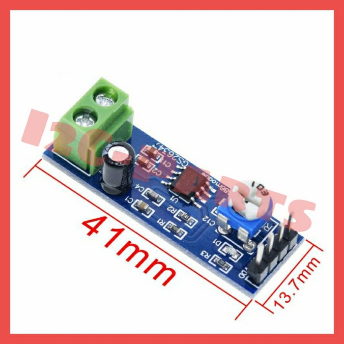 LM386 Audio Amplifier Module 200x 5V-12V Input with Adjustable Volume