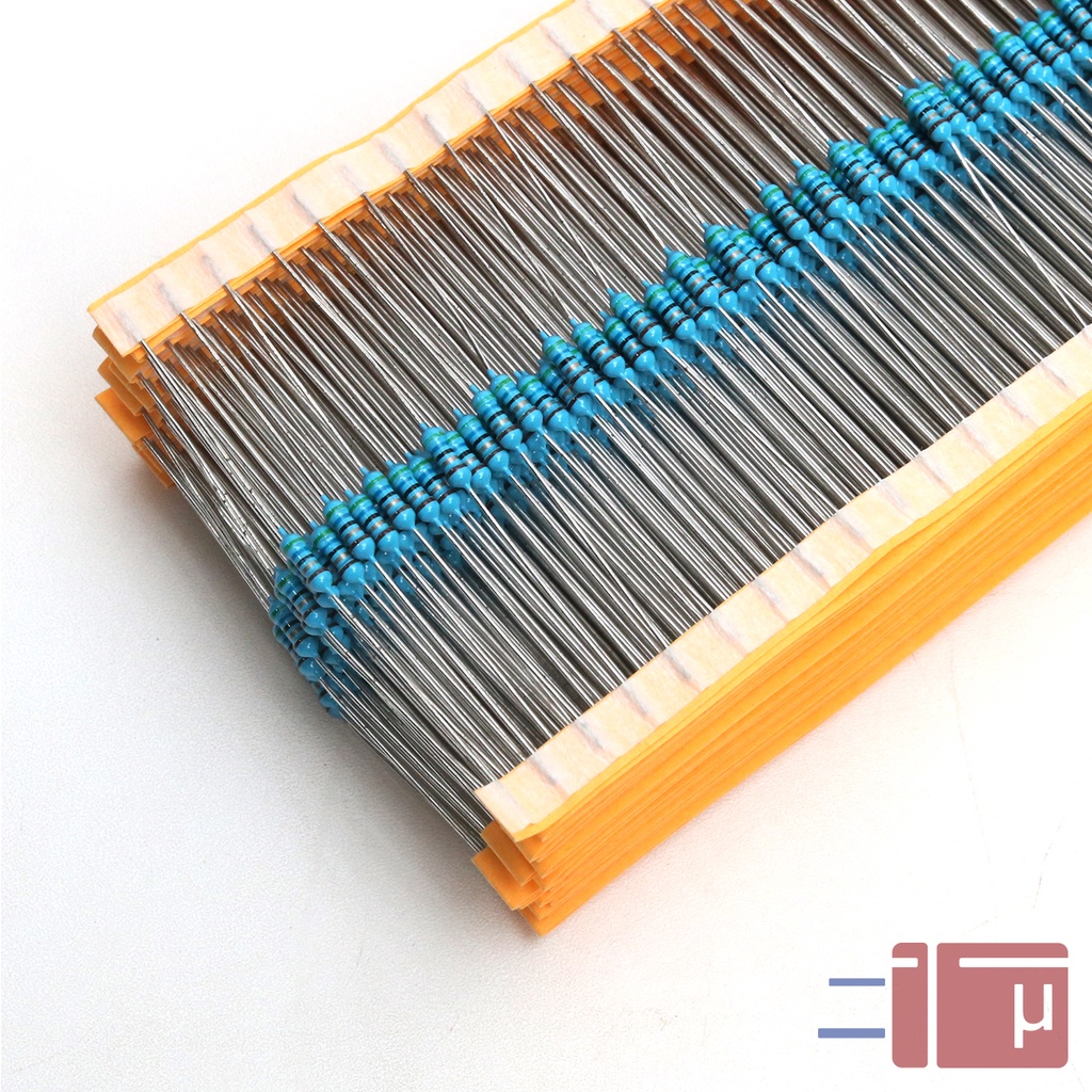 x10 Resistor 56R 56 Ohm 1/4W Metal Film 1% Taiwan Kaki Tembaga