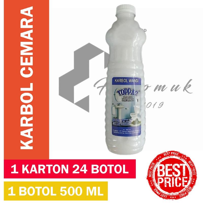 Karbol Wangi Cemara TOPPAS 500ML