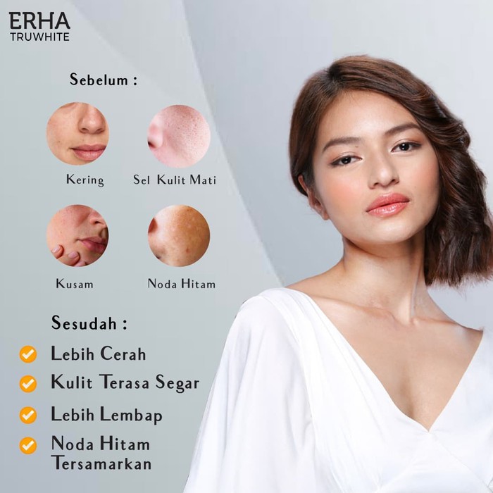 ERHA Toner Wajah Pencerah - Truwhite Brightening Pore Toner