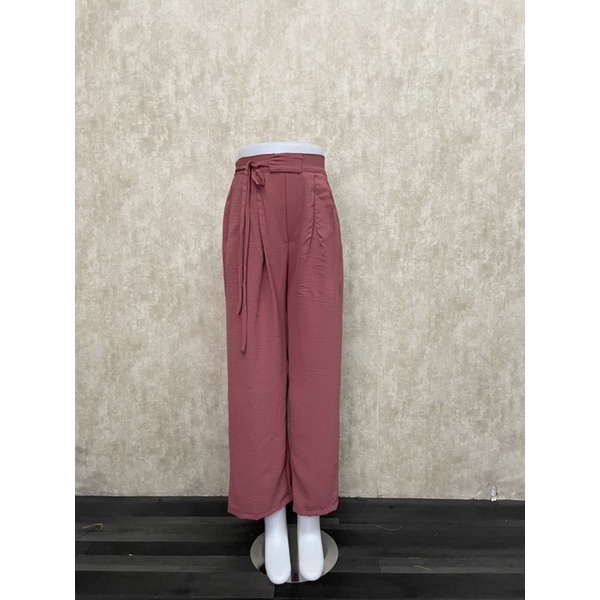 CELANA KULOT CRINKLE - LORA KULOT CELANA PANJANG POLOS CELANA KANTOR LOOSE PANTS