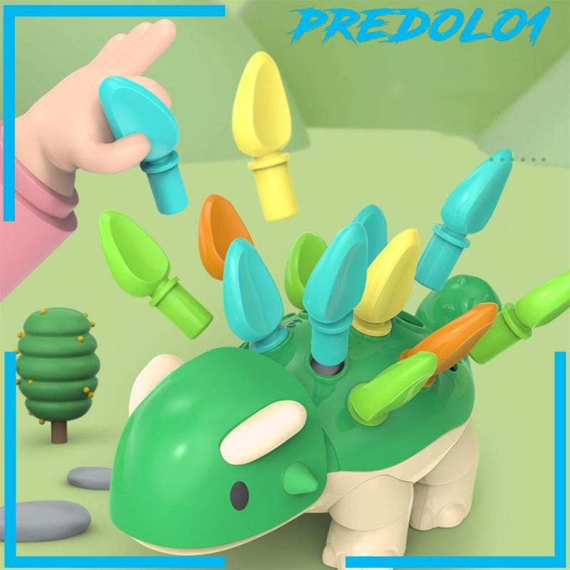 [PREDOLO1] Spike The Fine Motor Baby Learning Toy Recognition Toys for Ages 18 Mon.+