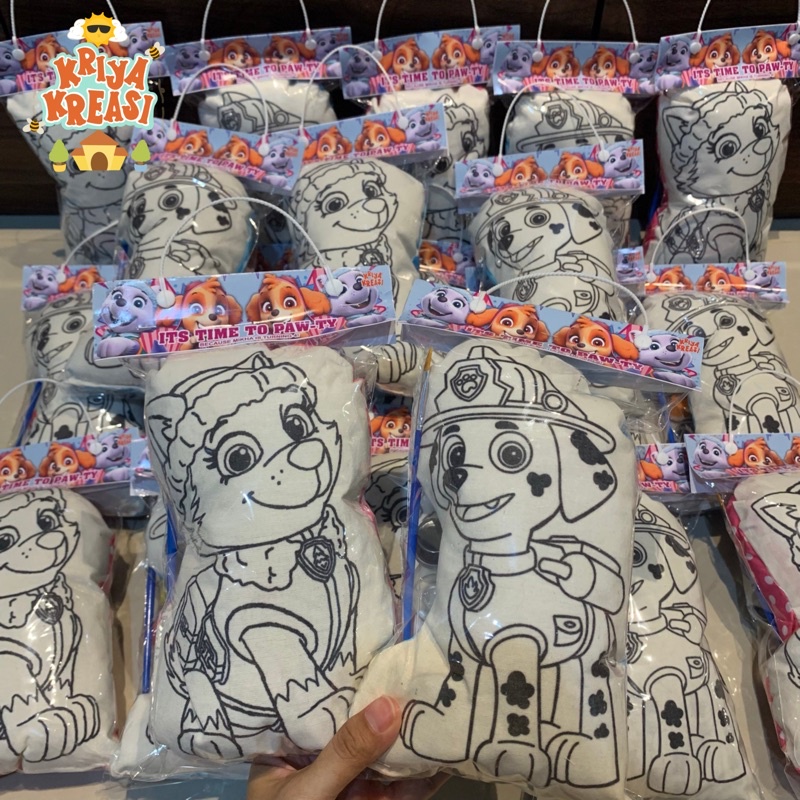 Melukis Boneka Gantung Plushies