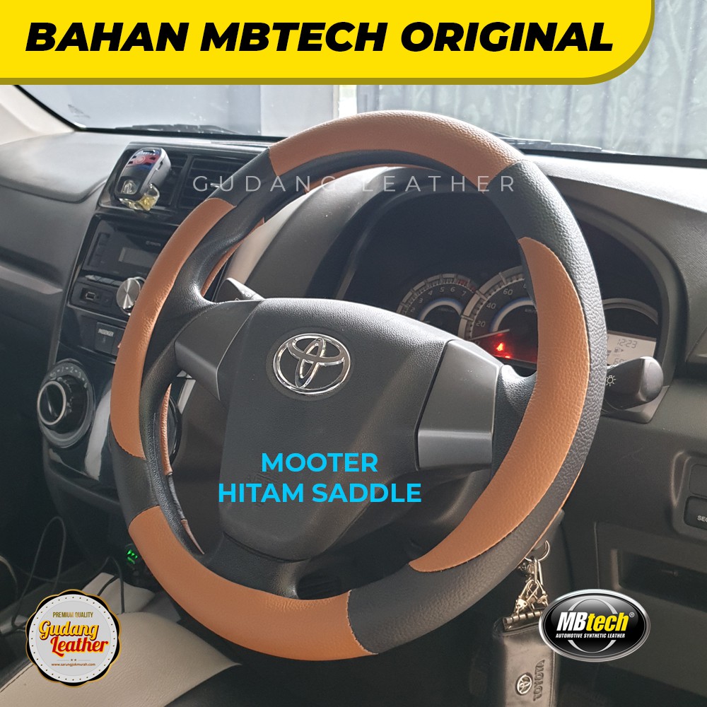 Cover Stir - Sarung Stir Mobil - KULIT MBTECH