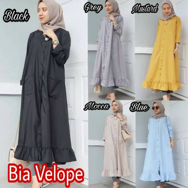 Bia velove Baju muslim kekinian Shopee Indonesia Bia velove Baju muslim kekinian Shopee Indonesia