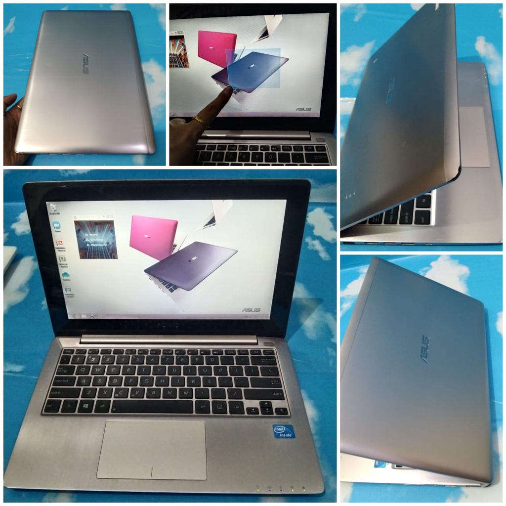 LAPTOP LEPTOP SECOND SEKEN BEKAS ASUS TOUCHSCREEN INTEL CELERON RAM 4GB 4 GB HDD 500GB 500 GB MULUS LIKE NEW