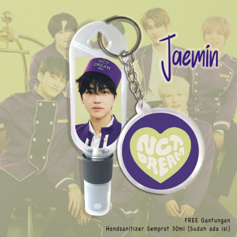 FREE GANTUNGAN KUNCI!! HAND SANITIZER NCT DREAM MEMBER GRUP