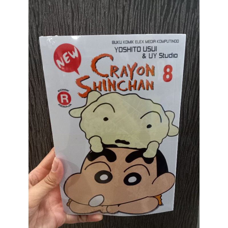 BUKU KOMIK NEW CRAYON SHINCHAN VOL 8