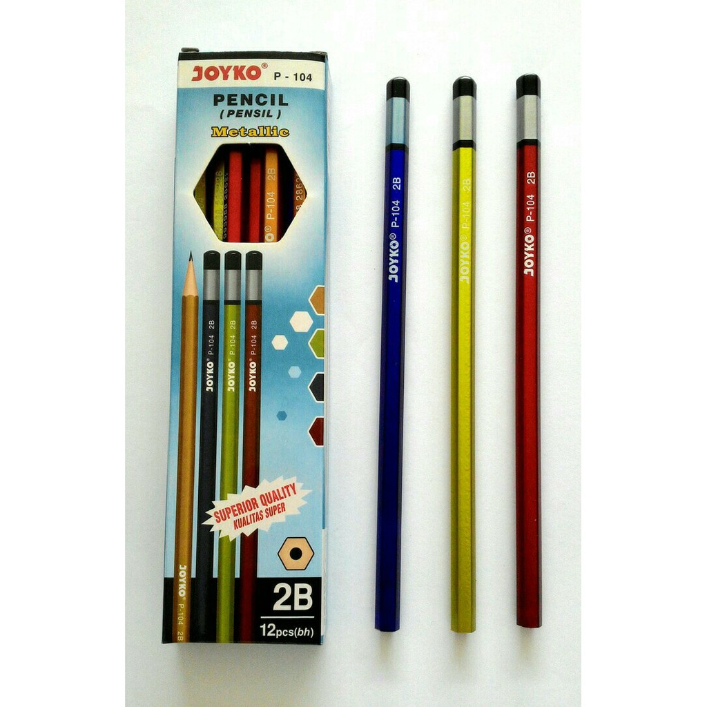 

BEST SELLER Pensil Joyko P-104 Metallic