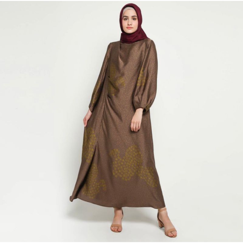 Kami Yarra Carrie Dress Muslim Wanita - Olive M