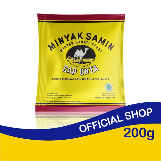 

Blue Band Minyak Samin Cap Onta 200 gr