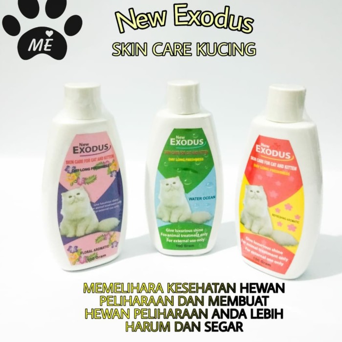 Bedak Kucing &quot;EXODUS&quot; Anti Flea And Tick Powder