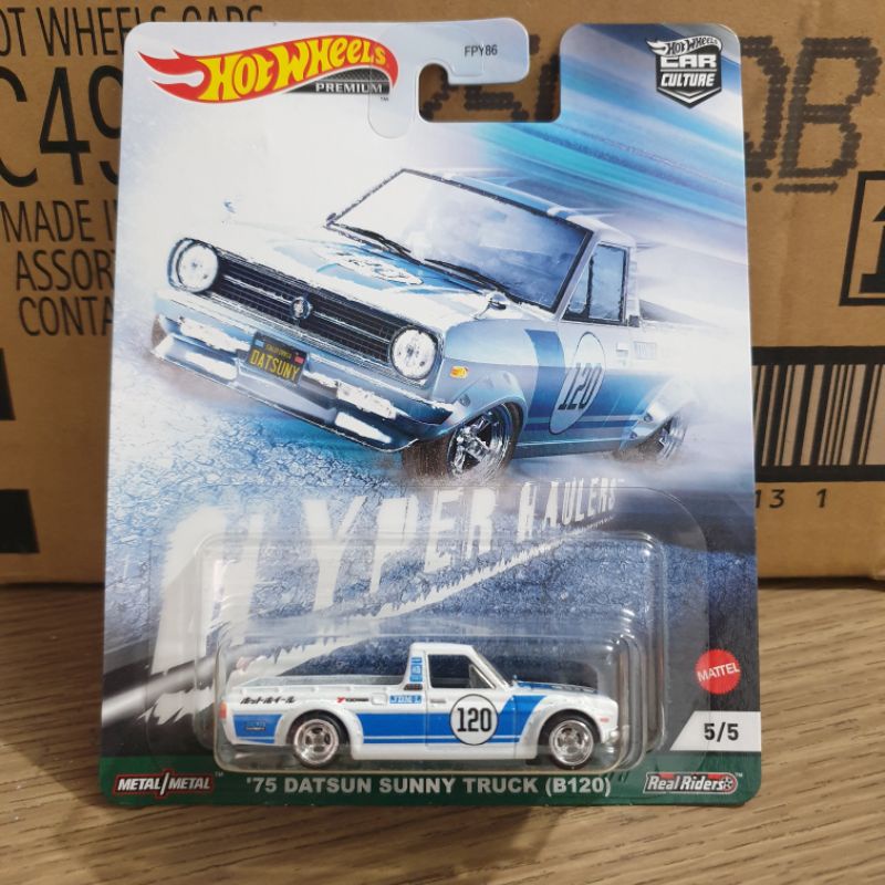 Hotwheels 75 Datsun Suny Truck Hyper Hauler