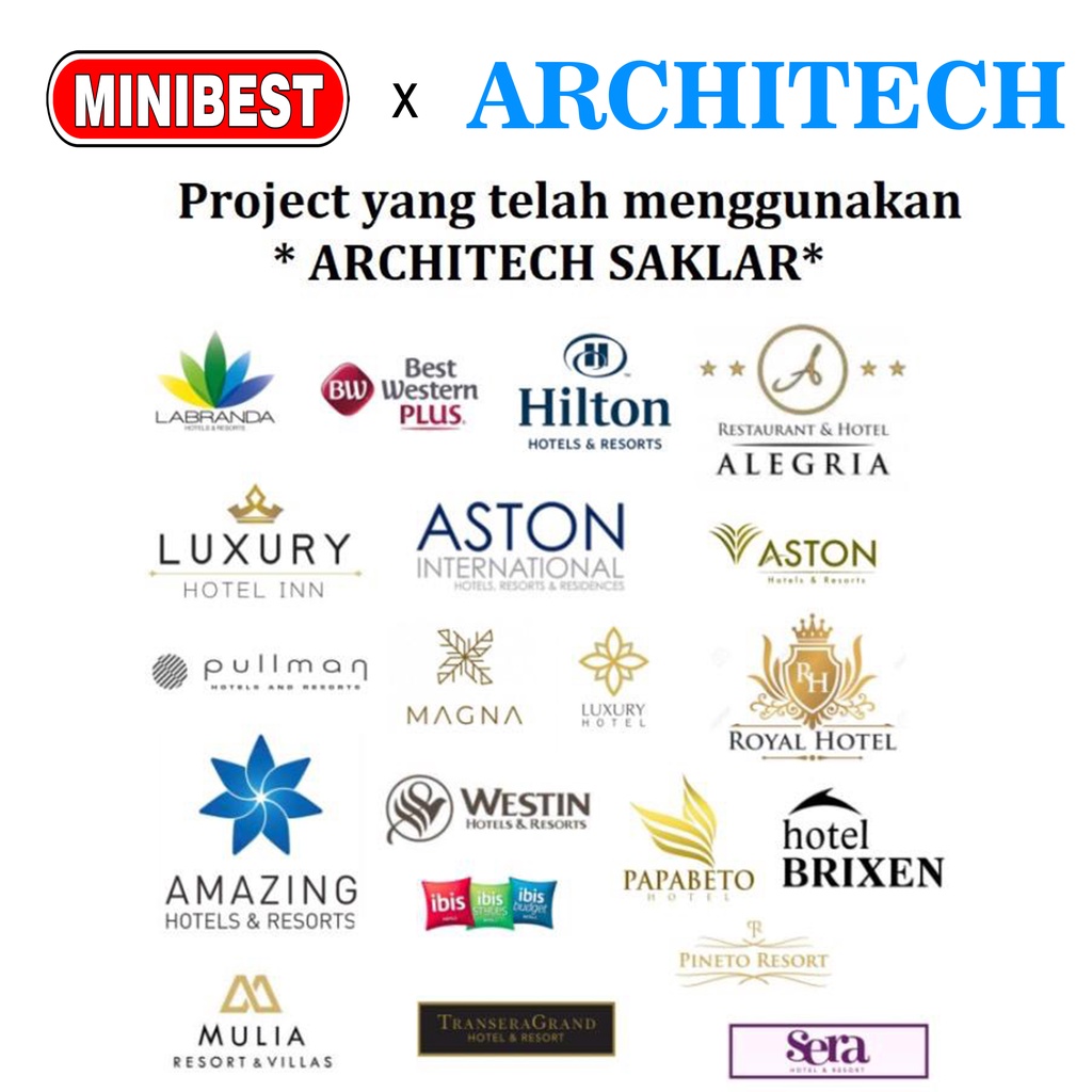 [MB] SAKLAR ARCHTECH INFINITY WHITE A63 ARCHITECH  / STOP KONTAK  / SAKELAR / SAKLAR RUMAH