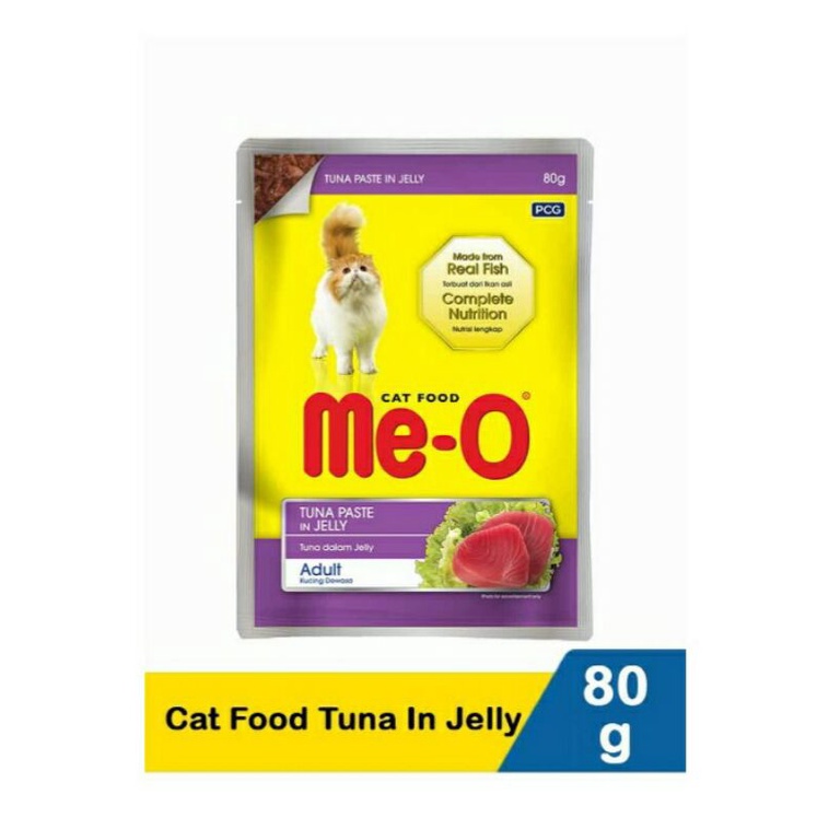 Me-O Cat Food Tuna In Jelly 80G