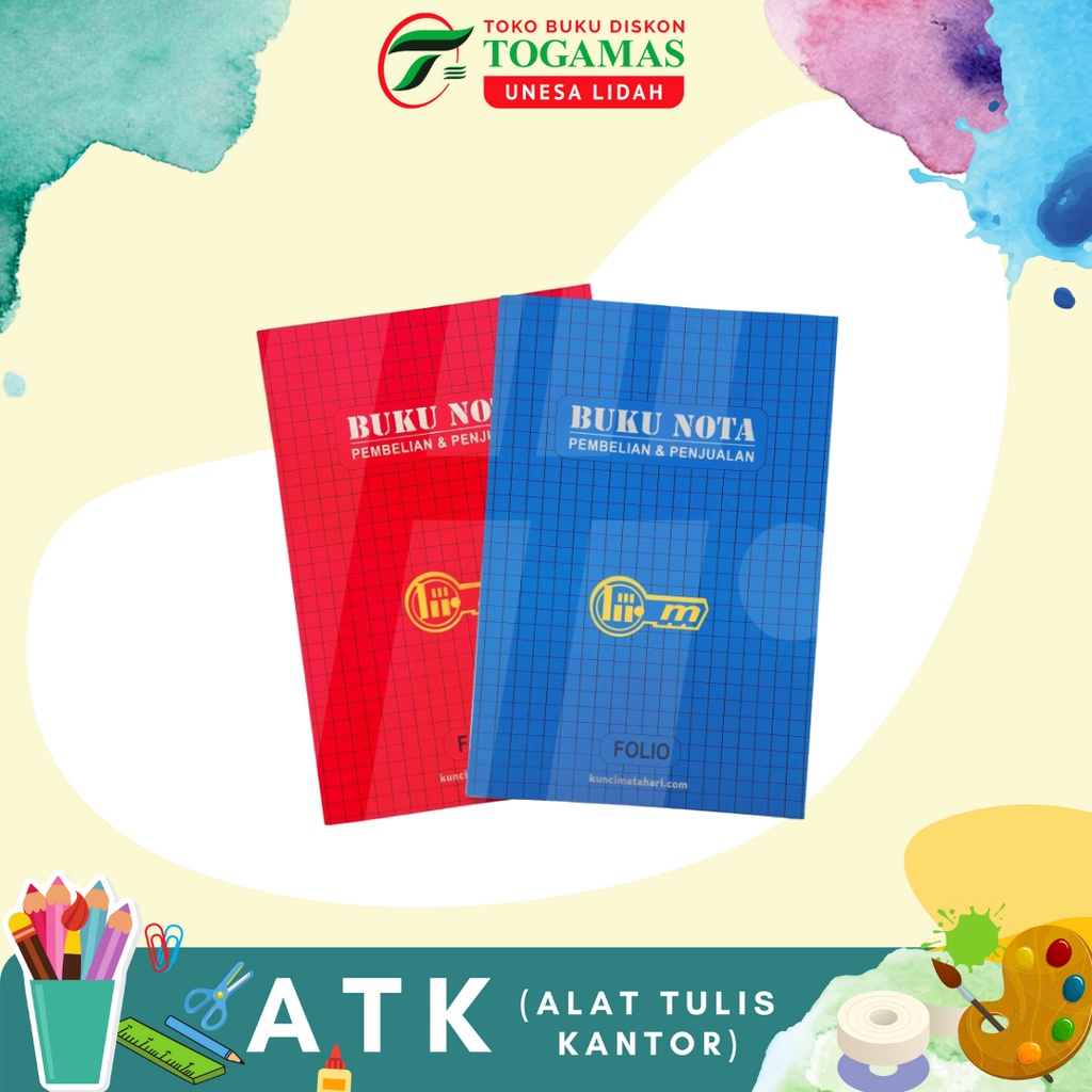 

BUKU NOTA PEMBEIAN & PENJUALAN FOLIO KUNCI MATAHARI / READY STOCK
