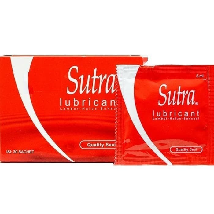 Pelumas / Pelicin Sutra Water Based Lubricant Sachet 5ml