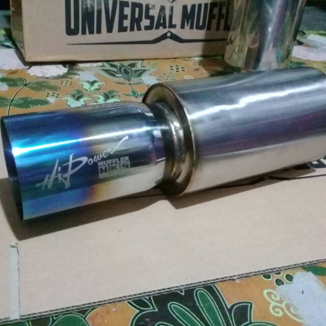 Knalpot Mobil Muffler HKS Hipower
