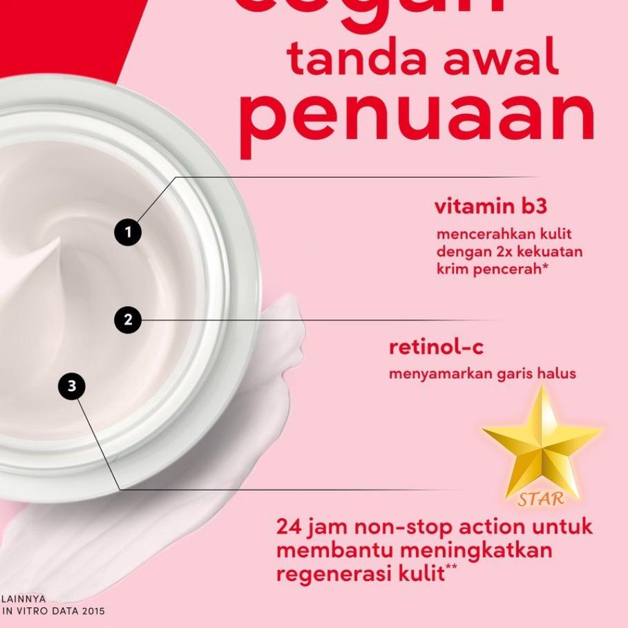✬ ORIGINAL Pond's Age Miracle Ultimate Youthful Glow Night Cream Ponds Krim Malam 10g Pons ➲