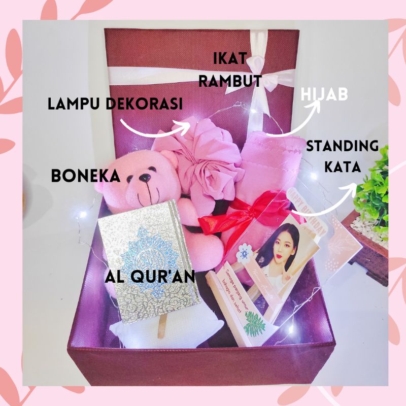 

Hampers Lebaran Idul Fitri Hijab Kado Cowok Alat Sholat