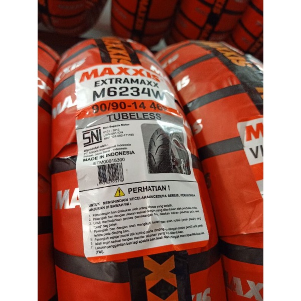Ban Maxxis Extramaxx 90/90-14 Tubeless Matic