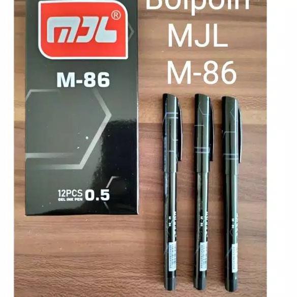 

ㅴ ( Harga 1 lusin) Bolpoin MJL M-86; Bolpoin gel office,bolpoin tinta cair ₫
