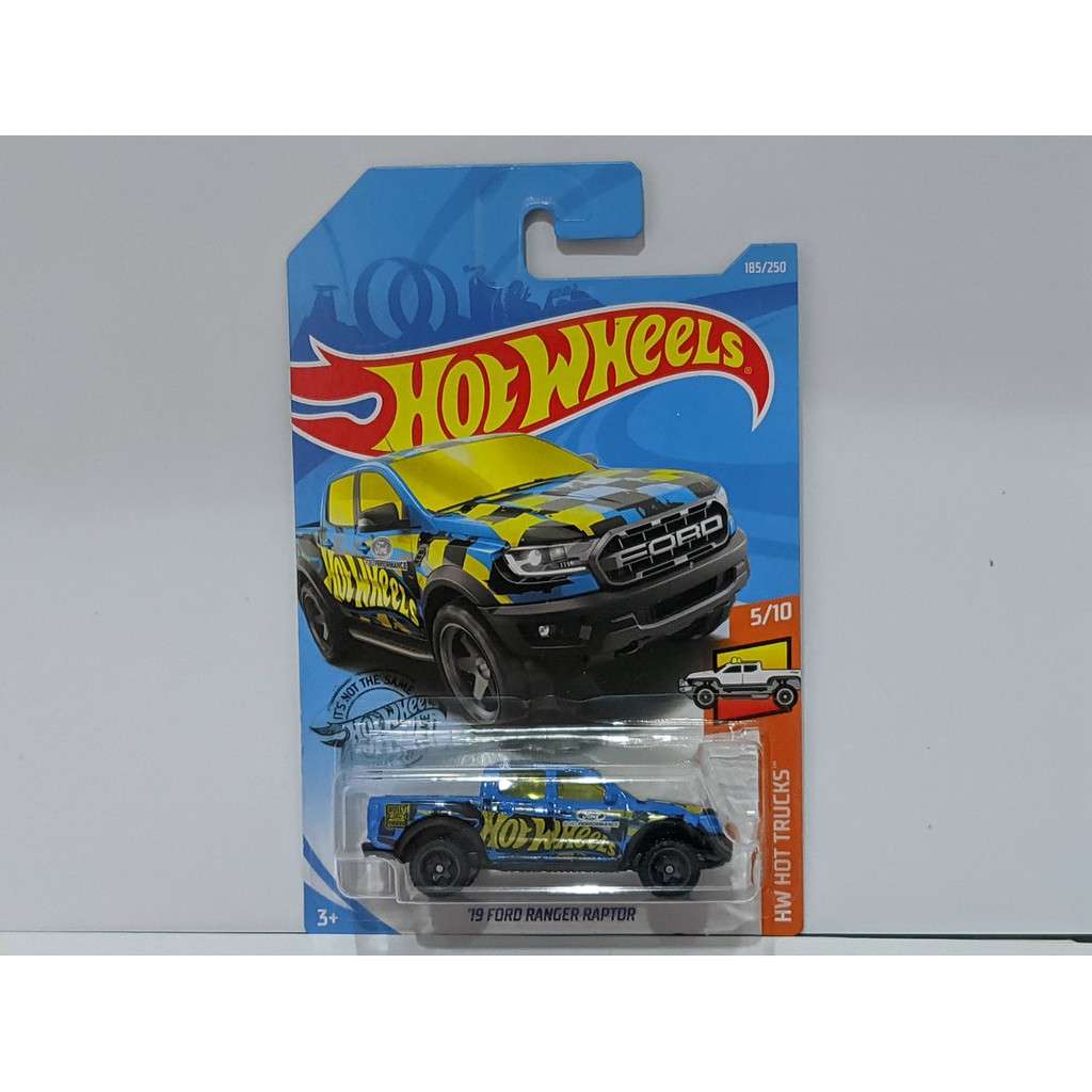 Hotwheels Ford Ranger Raptor Biru