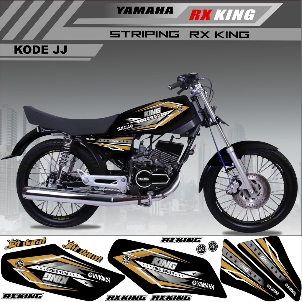 Sticker Striping Rx King Variasi Stiker Rx King Variasi Kode JJ