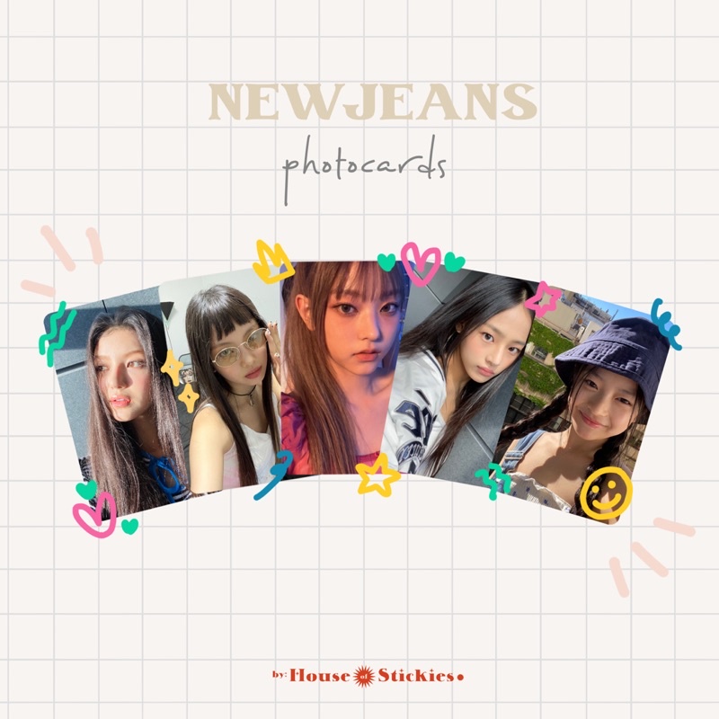 NewJeans NWJNS Unofficial Photocard (New Jeans Gf Selca Edition)