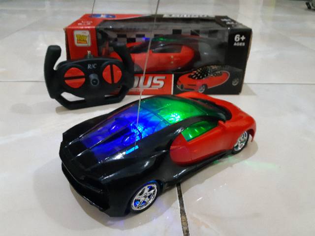 RC CAR SEDAN LED DISCO MAINAN MOBIL REMOTE CONTROL ANAK RADIO EDUKATIF