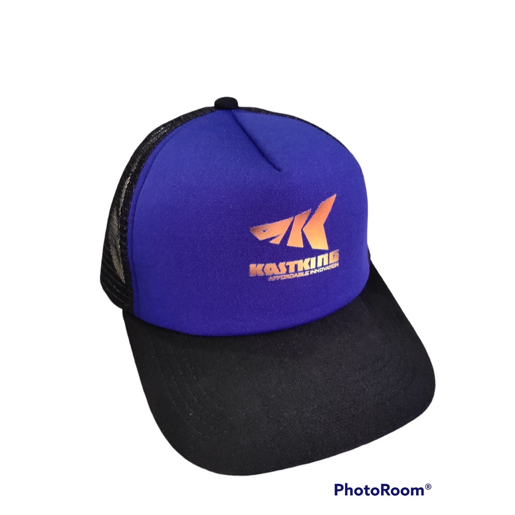 Topi Jaring Sablon KastkingTopi Trucker Hat Dewasa Topi Mancing Kastking Topi Outdoor Premium