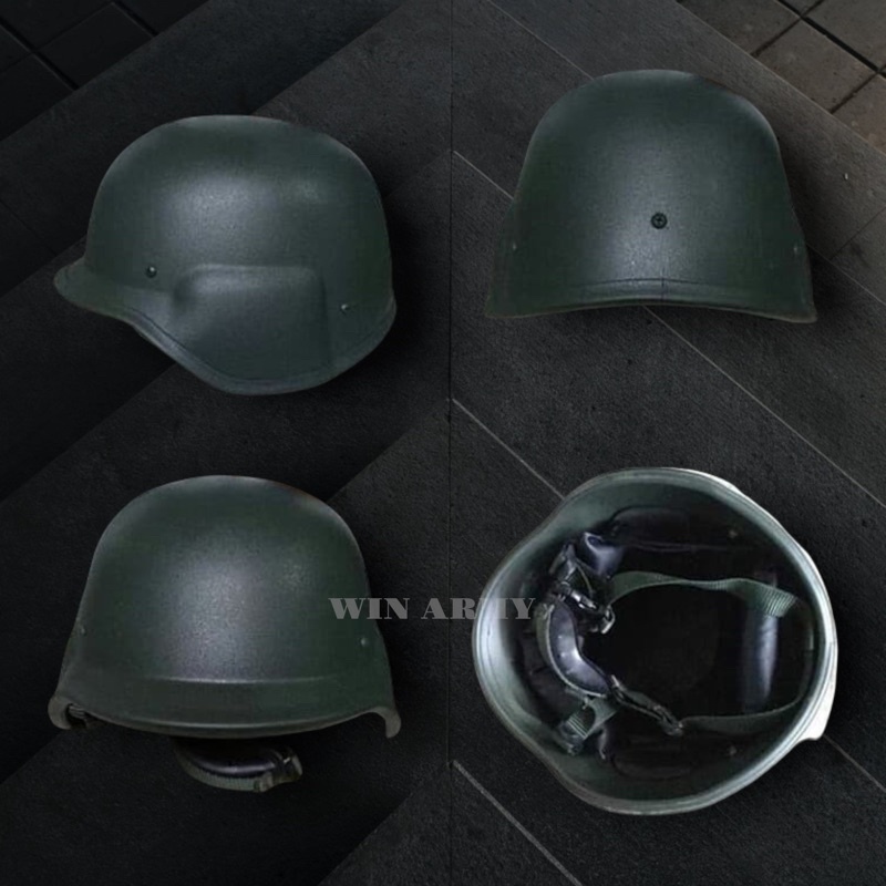 Helm tni - helm 3 in 1 - helm latihan -- helm latih - helm PASGT