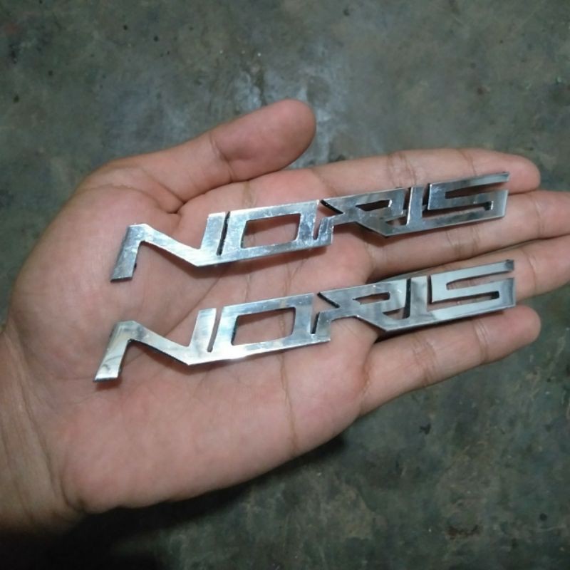 Emblem Sepeda Pasific Noris Frame Custom