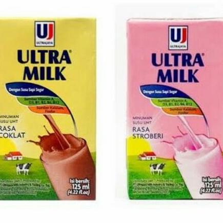 

BISA COD Free packing plastik susu ultra 125 ml (ojol only) - Strawberi
