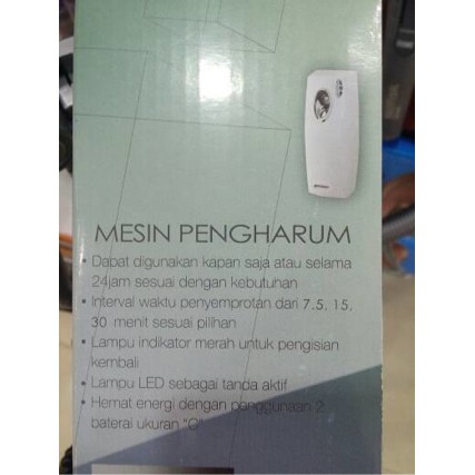 Unik Krisbow Perfume Dispenser  Mesin Pengharum Ruangan Otomatis Limited