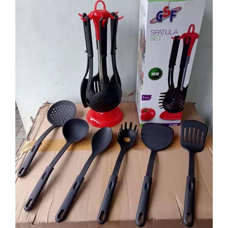 Spatula set + gantungan terbaru