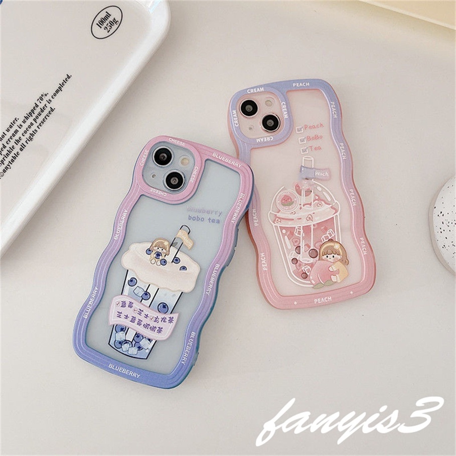 Compatible For iPhone 14 13 12 11 Pro Max X XR Xs Max 8 7 6 6s Plus SE 2020 Soft Case TPU Transparan Motif Bunga Kuning Untuk