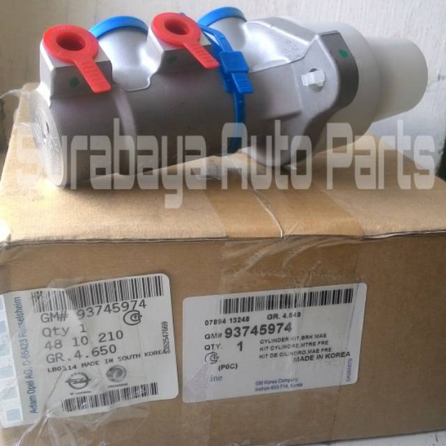 Master Rem Atas Chevrolet Captiva C140 FL Master Rem Pusat Chevrolet Captiva