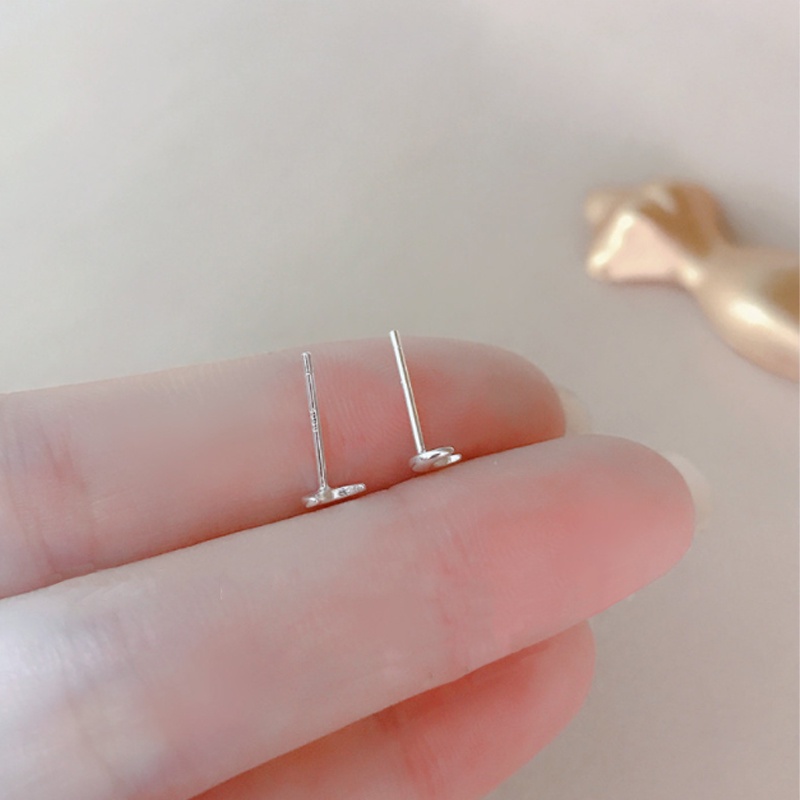 【COD】Fashion Korea Anting Bulan Hypoallergenic Untuk Wanita Perhiasan Manis Menyegarkan