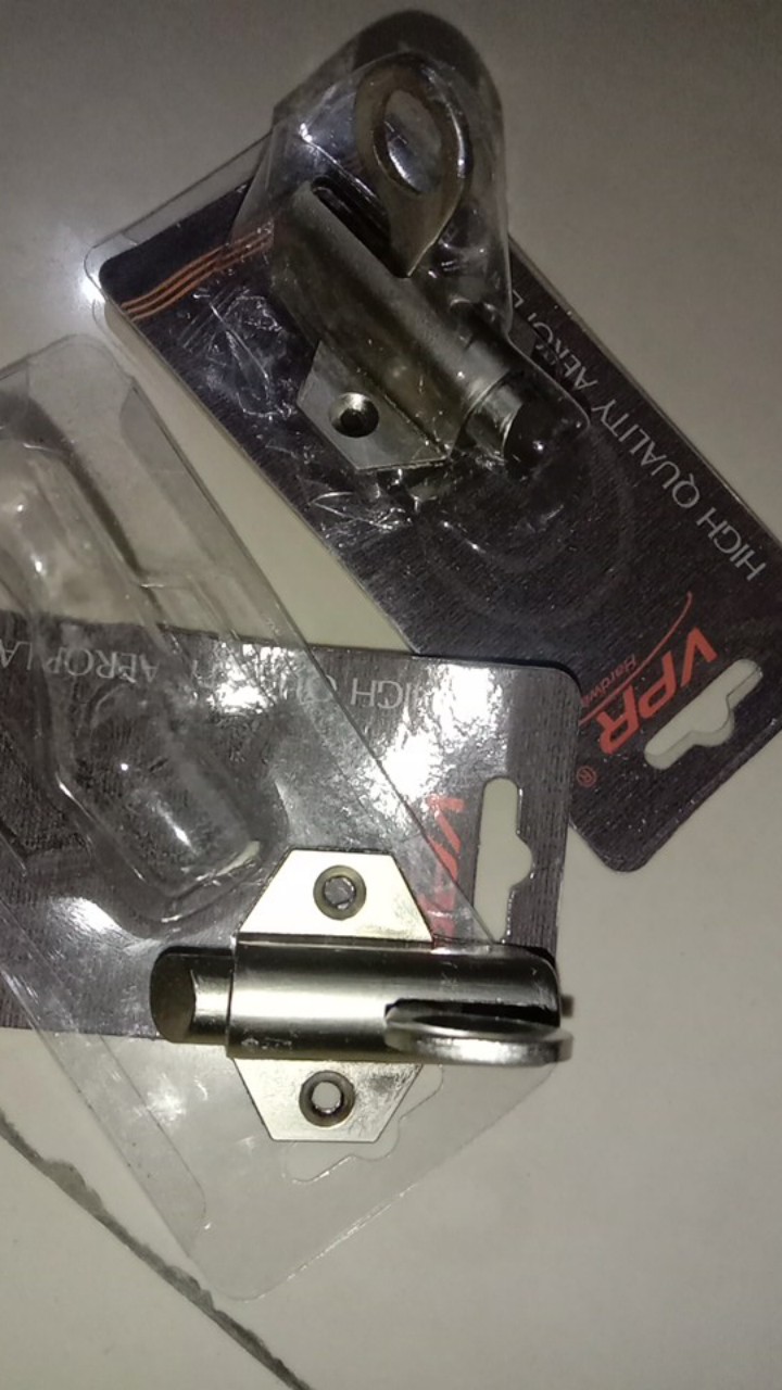 Grendel Jendela Spring Knife Stainless Slot Kunci