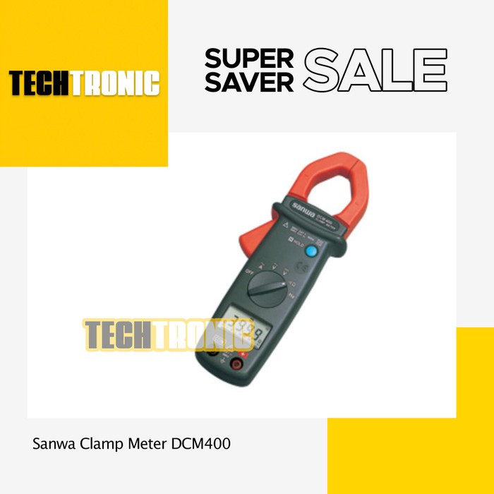 Sanwa Clamp Meter DCM400 - TECHTRONIC