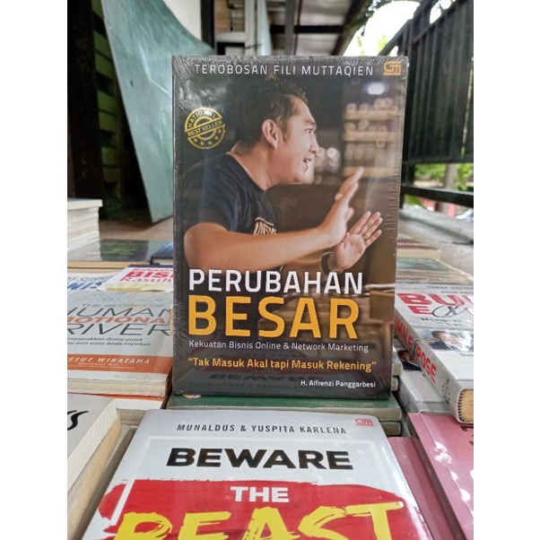 OBRAL BUKU BACAAN MOTIVASI / INSPIRASI / BISNIS / INOVASI / CERITA GILA PENGUSAHA MUDA INDONESIA / PERUBAHAN BESAR / PENGEMBANGAN DIRI / MURAH ORIGINAL-PERUBAHAN BESAR